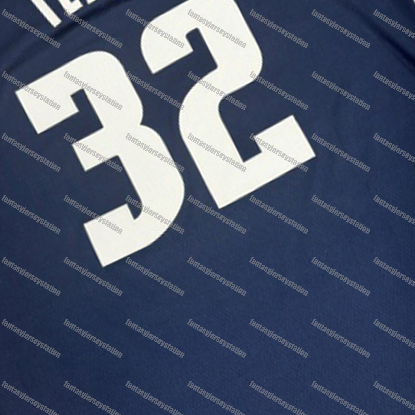 IN STOCK Mens 32 FLAGG Basketball Jersey White Blue Polyester Knit Fabric, V Neck, Loose Fit, Breathable Stitched Jordan Casual Sports Shirt for Train