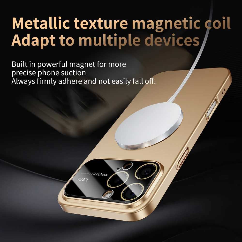 Camera Protection Magnetic Case for IPhone 17 Air 16 15 14 13 12 Pro Max Plus IPhone17 ProMax 16Pro Mac Safe Phone Cover T251015