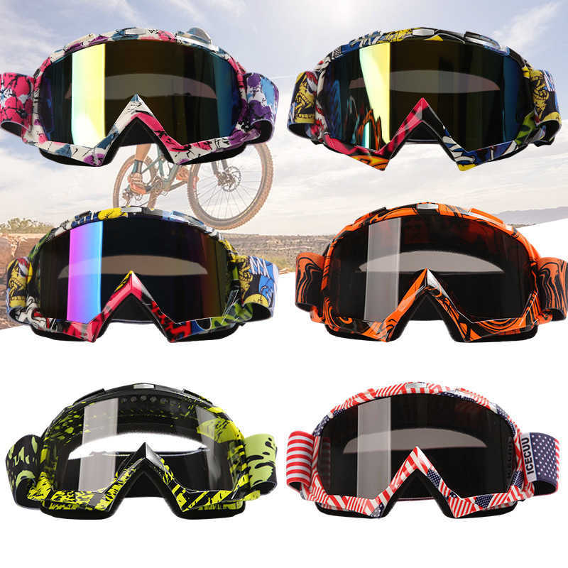 Multispecification Outdoor Offroad Motorcycle Riding Windproof Sandproof Goggles Unisex Ski Goggles H251015