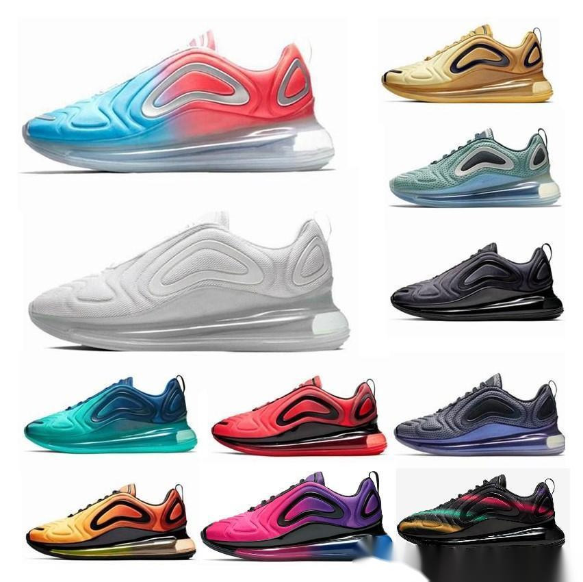 Running Shoes 720 Bsidian Volt Men Women Black White 72c Speckle Easter Pack Sea Trainers Sneakers 36-45