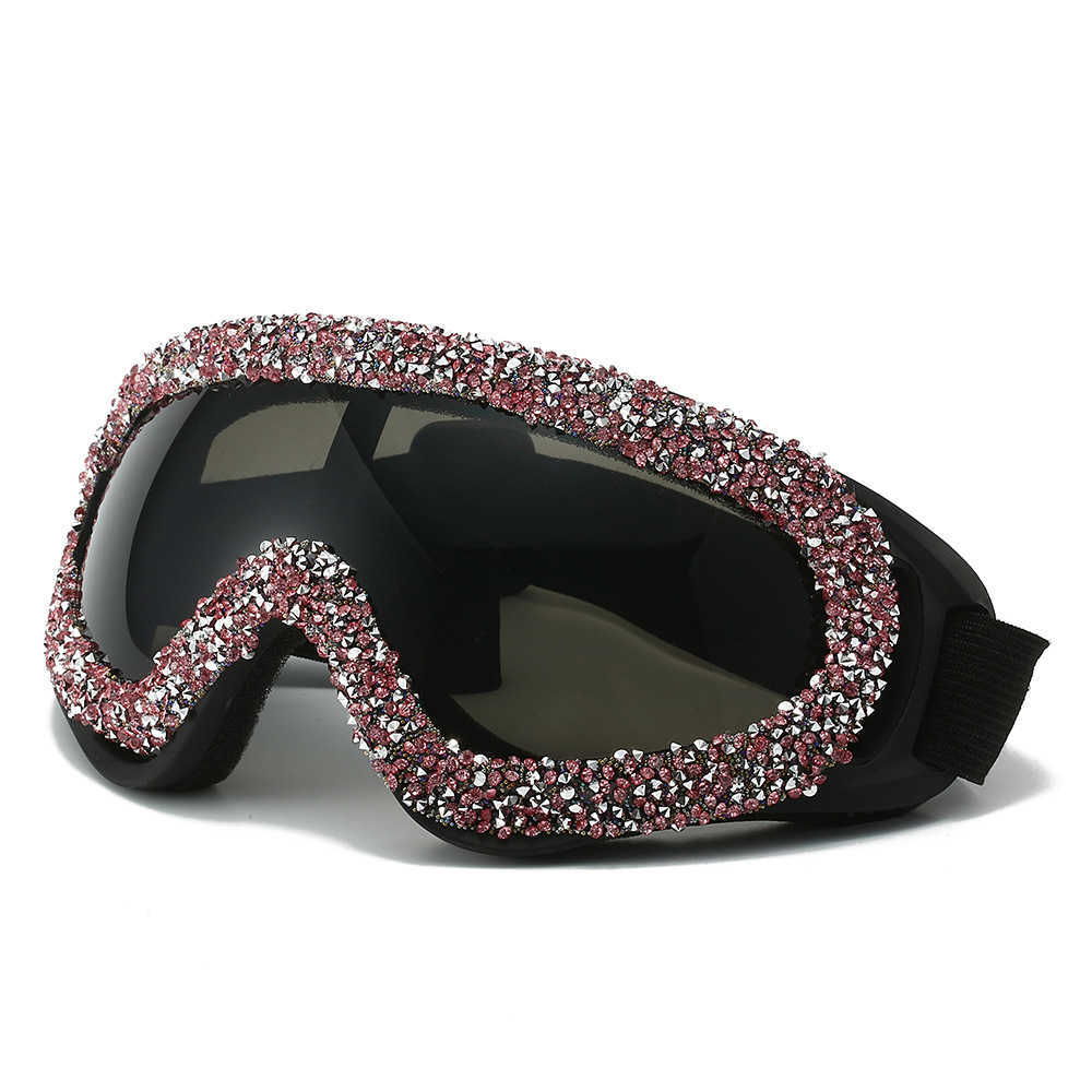 New Motorcycle Riding Sandproof Dustproof Goggles Cool Personality Ski Goggles Outdoor Windshield Goggles H251015