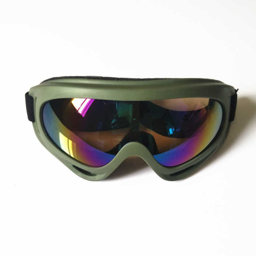 Colorful Outdoor Sports Riding Glasses Motorcycle Windproof Goggles X400 Windproof Glasses Mountaineering Skiing Glasses H251015