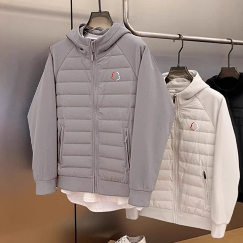 Casual Embroidery Mens Winter Trendy Hooded cotton-padded Suit Couple Cotton-padded Jackets And Coats