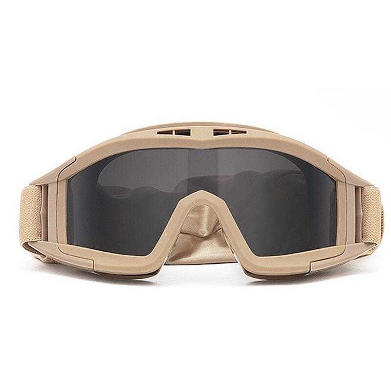 Outdoor Tactical Glasses Desert Locust Military Enthusiast Goggles Impactresistant Sports Unisex Bulletproof H251015