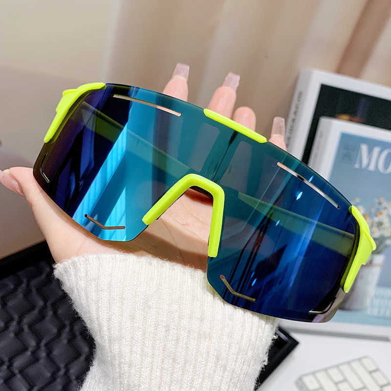 New Colorful Cycling Mountaineering Sports Sunglasses Cycling Goggles Ski Goggles Driving Uv Protection Sunglasses H251015