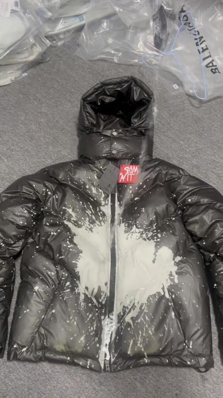 Designer Mertra Jacket puffer jacket mens temperature sensing COTTON coat Thicken Splicing embroidery warmer thick hooded jacket womens zip up jackets