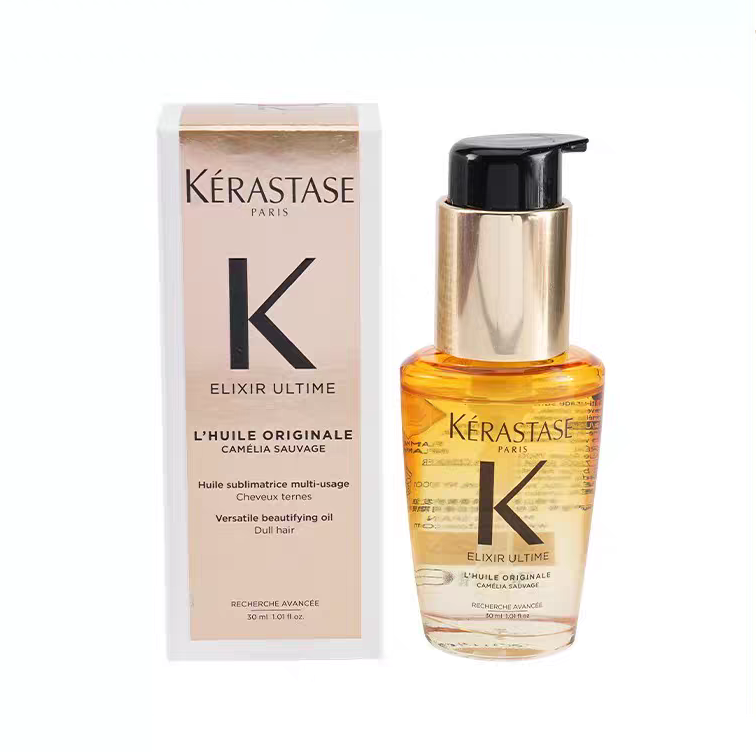 KERASTASE Hair Care Mountain Camellia Hair Care Essential Oil Repair Nourish Anti Frizz Smooth Gentle Female Hair Conditioner Oil