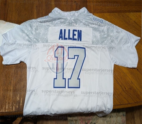 Custom 2025 Rivalries Football Jersey Josh Allen Keon Coleman Joey Bosa Gabriel Davis Von Miller Dawson Knox All Stitched James Cook III 4 Khalil Shak