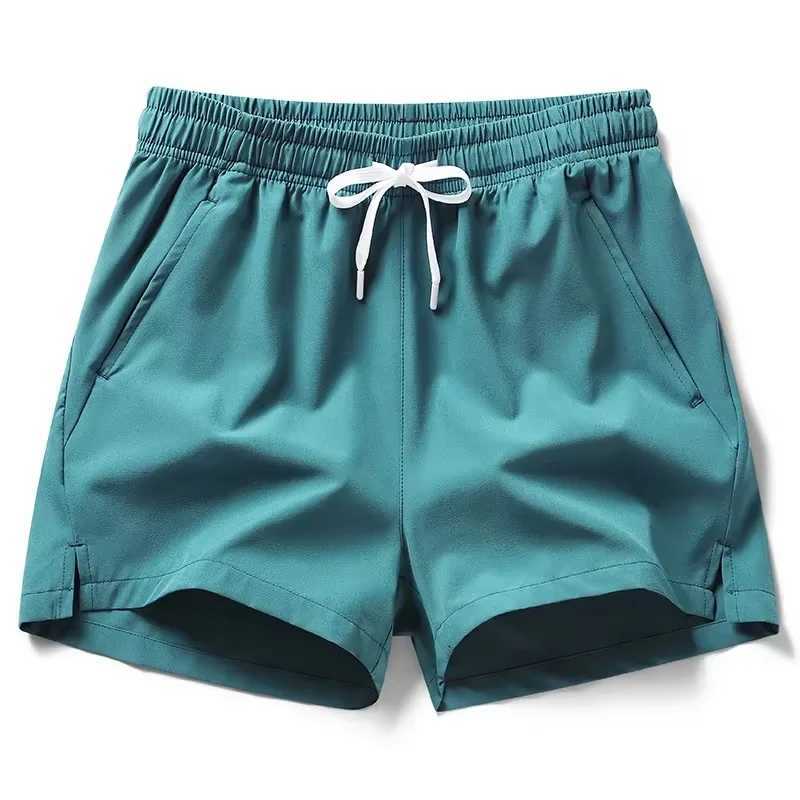 Gym Shorts Mens Sports Sweatpants Pockets Gym Casual Shorts Basic Lightweight Pants Running Jogging Beach Shorts Men SwimwearT251015