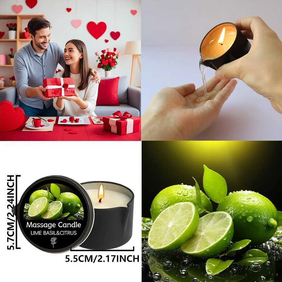 Massage essential oil candle Soothing and Relaxing Muscles Massage Oil for Massage Ideal Body Oil for Skin Moisturizing C251015
