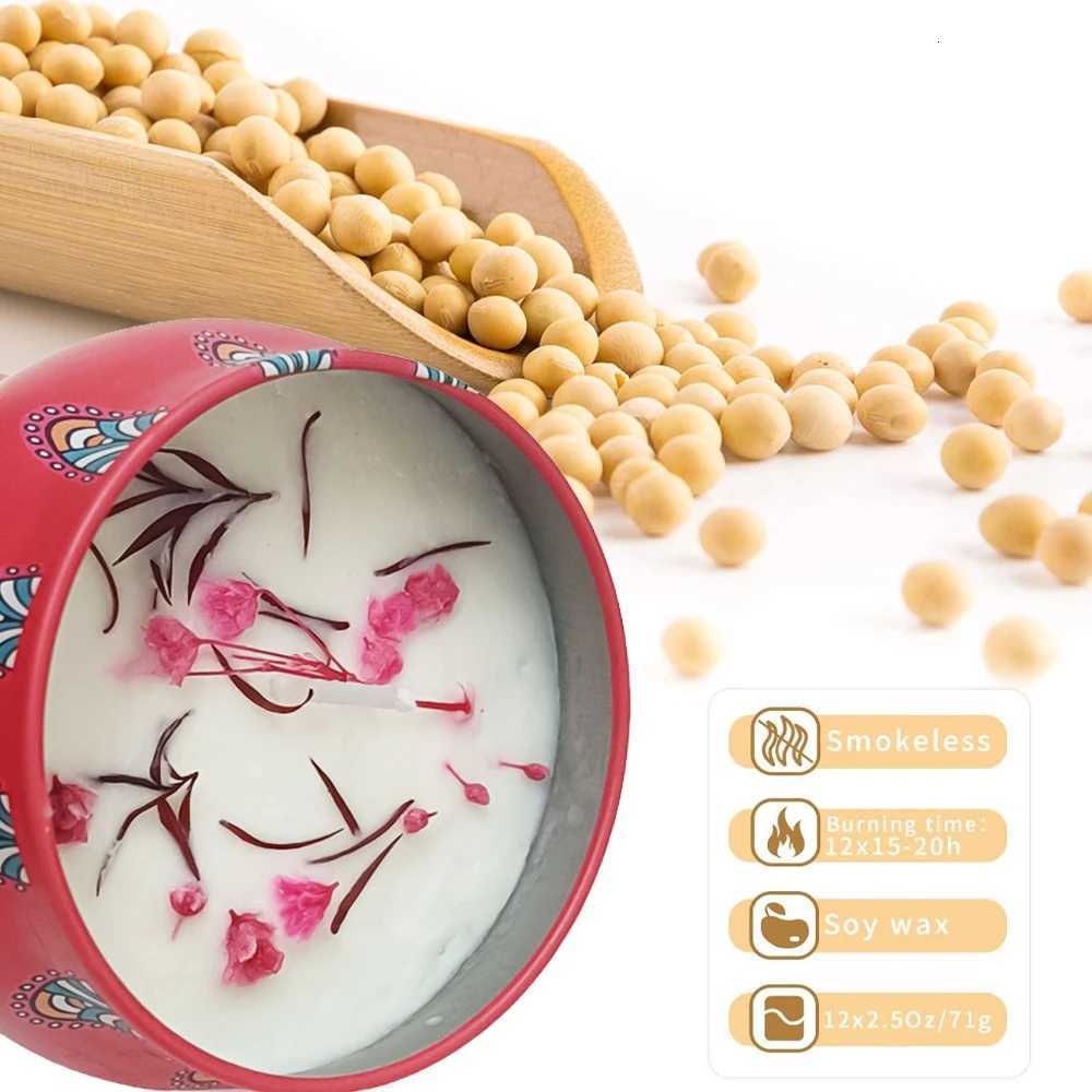 Aromatherapy Candle Gift Set for Women Scented Home Decor Pampering Present for Womens Day Birthday Bridesmaid C251015