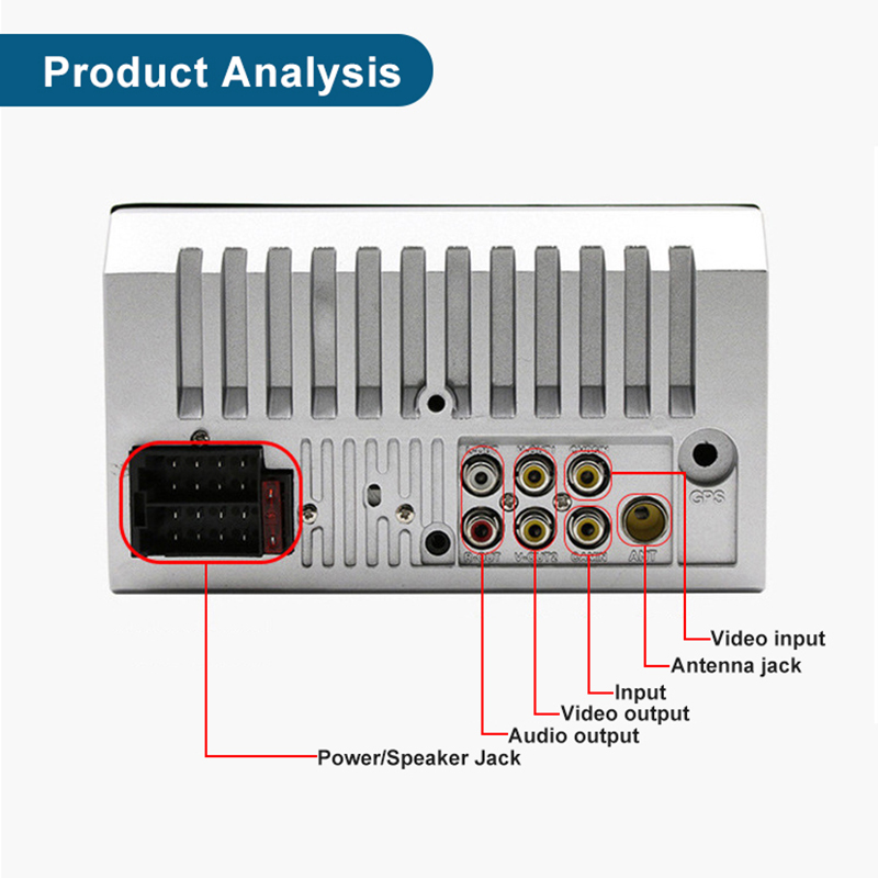 Universal 2 Din Car Radio 7" Touch Screen Multimedia Player Car Player Universal MP5 Player Audio USB TF Bluetooth With Rearview Camera And SWC