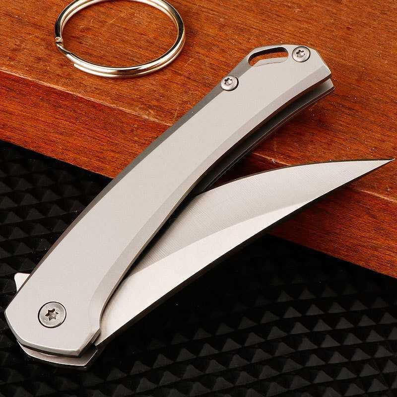 Rhino Quick Open Pocket Knife Stainless Steel Folding Knife Outdoor Folding Knife Portable Pocket Knife Fruit Knife Unboxing Knife H251015