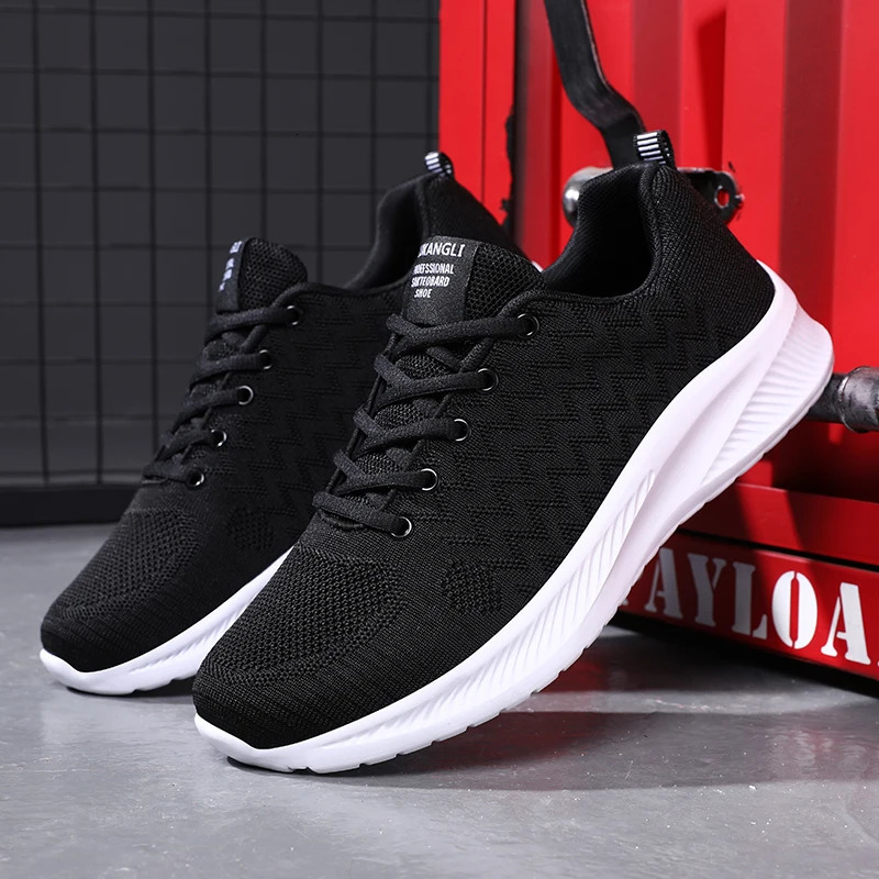 ELUVA Men Running Shoes Athletic Shoes Sports Sneakers Non Slip Breathable Comfortable Walking Jogging Casual Durable 251013