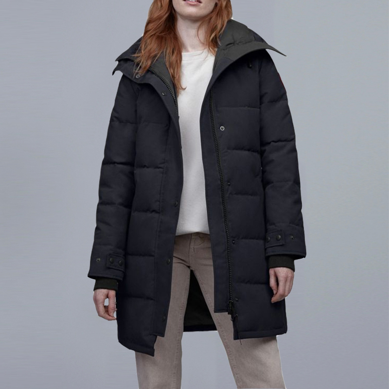 Designer Winter jackets Wolf Fur Collar Down Jacket Womens Jacket Medium Long Wool Womens Shelburne Casual Windproof Jacket Comfortable Warm Down Jacket