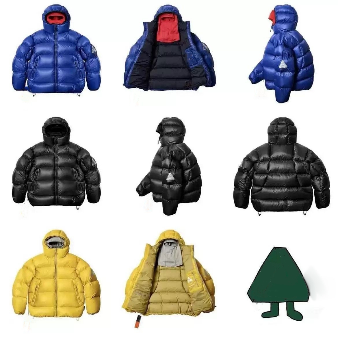 Face Mask jacket BALACLAVA PUFFA Mens Down Jacket PERTEX Winter Jacket Windbreaker Coat jacket men Hooded Puffer Jacket Casual size S M L XL thick warm zip up jacket