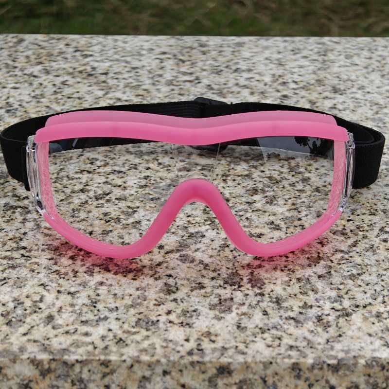 Childrens Goggles Reinforced Hd Windproof Sandproof Dustproof Transparent Protective Glasses Labor Protection Goggles Protective Eye Mask H251015