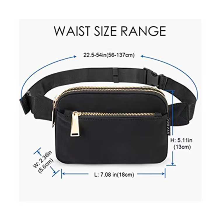 New Waist Bag Running Sports Bag Men and Women Multilayer Satchel Outdoor Rafting Fitness Waterproof Casual Bag H251015