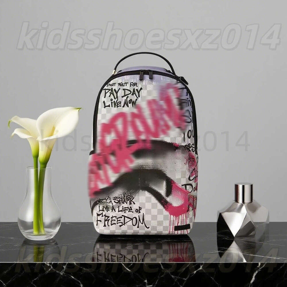 Luxury Bag Spraygroud Backpack Designer Bag Spray Grounds Backpack Sales Shark Trendy Brand Backpack Graffiti Ins Style Casual Street Double Shoulder Bag Kid Bag