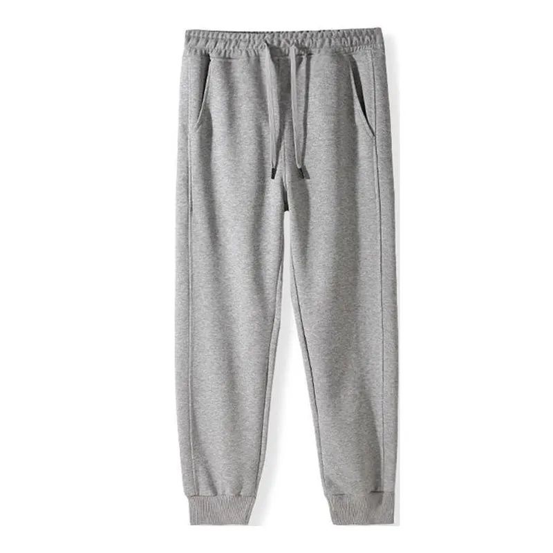 Yoga Sweatpants Silver 3D Logo Relaxed-fit Fitness Sport Pants Laidback Lantern Pants with Drawstring Unisex Studio-to-street Weekend Jogger Sportswea