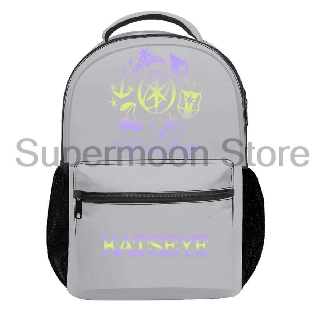 Kpop Katseye Soft is Strong Backpack 2025 Beautiful Chaos Tour Women Men Rucksack Casual Travel Bag Unisex Outdoor DaypackW251015