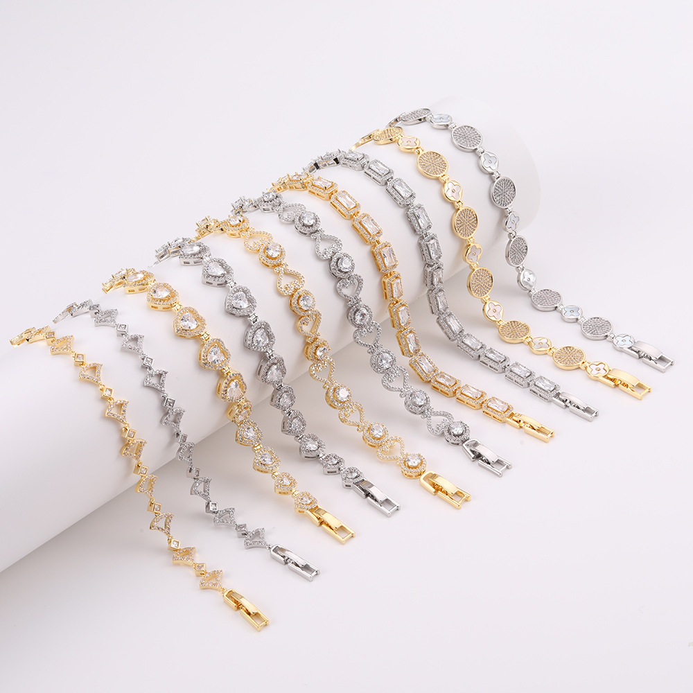 New Bracelet for Women with Micro-inlaid Zirconia, Fashionable Design, Luxurious Jewelry - view 5