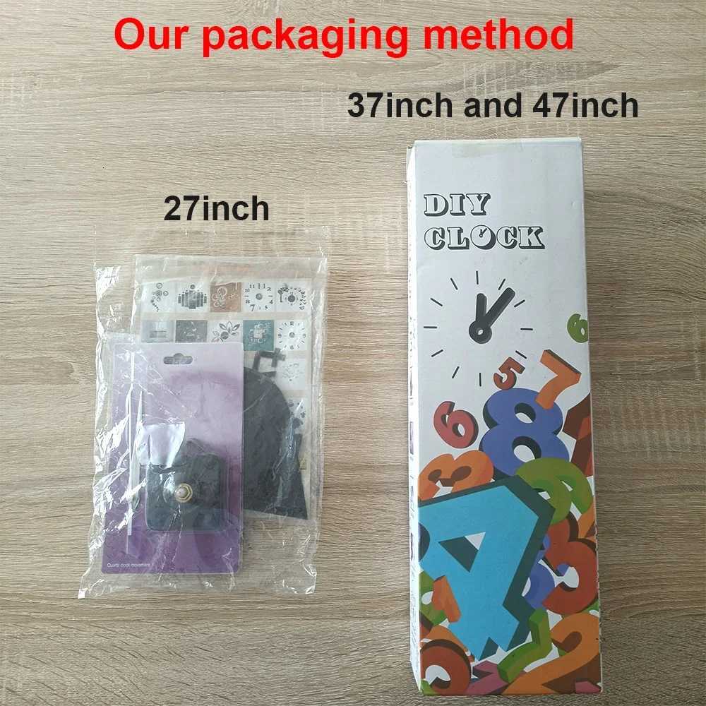 2D3D Large Roman Numeral Acrylic Mirror Wall Clock Sticker Fashion DIY Quartz Clocks Watch Home Decoration Living Room Stickers C251015