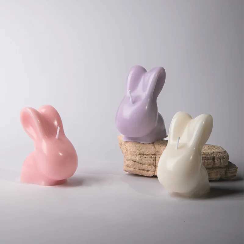 Aromatherapy Candle Rabbit Ornament Creative Low Temperature Drop Wax Desktop Decoration Birthday Gift C251015