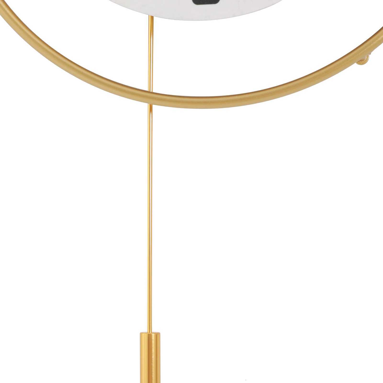 Decorative Wall Clock Round Silent Non Ticking Metal Clock Deco Clock for Living Room Bedroom Home Decoration Gift C251015