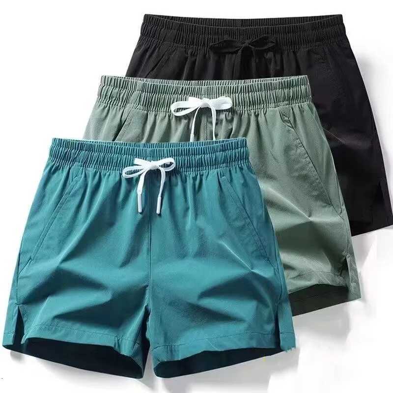Mens Summer Sports Shorts Swim Trunks Quick Dry Shorts Breathable Drawstring With Pockets For Surfing Beach RunningT251015