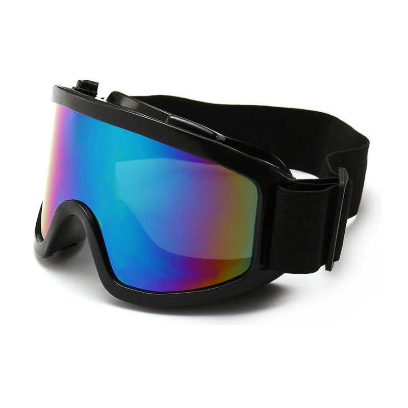 Outdoor Mens and Womens Windscreens Riding Motorcycles Sports Glasses Color Films Windscreens Sand Fans Ski Glasses H251015