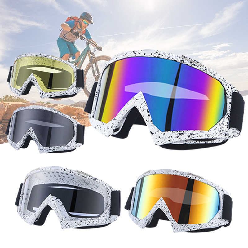 Spray Paint Offroad Motorcycle Windproof Goggles Harley Motorcycle Riding Goggles Ski Goggles H251015