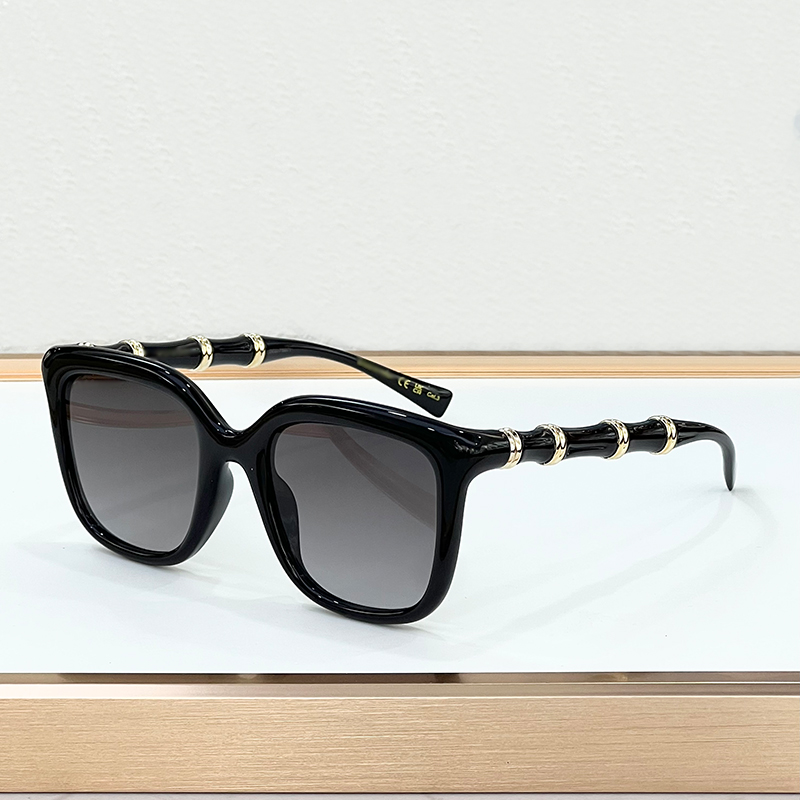 Men and Women Sunglasses Oversized Bamboo joint temple design 2085 sacoche Interchangeable lenses Summer UV Protection Designer Sunglasses Original Box