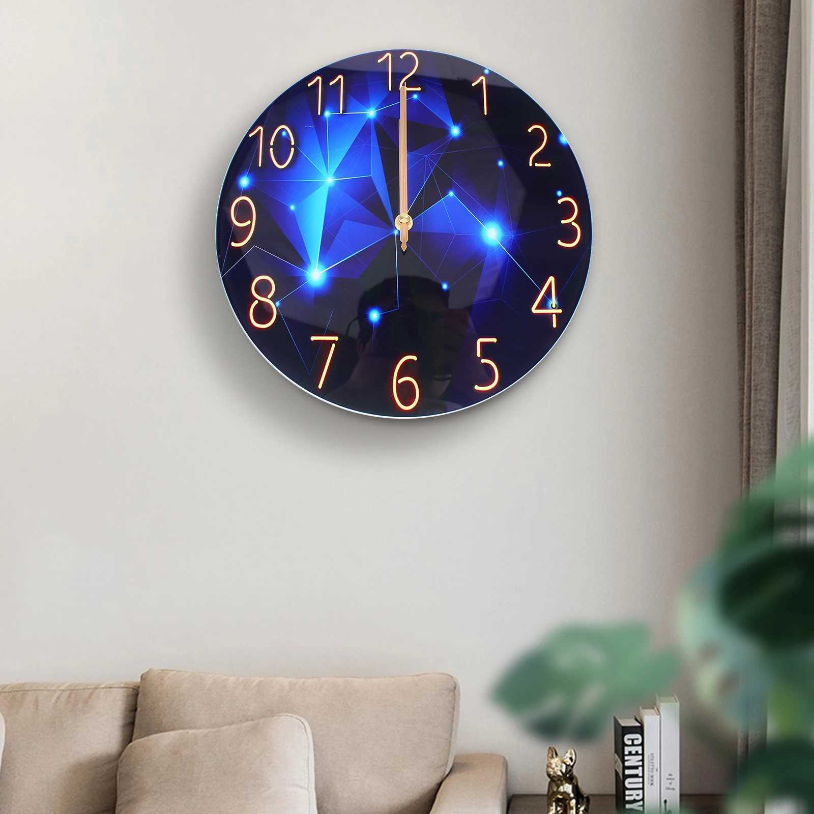 30cm1181in Wall Clock for Living Room Decor Decorative Wall Clock Large Wall Clock for the living room entrance corridor C251015