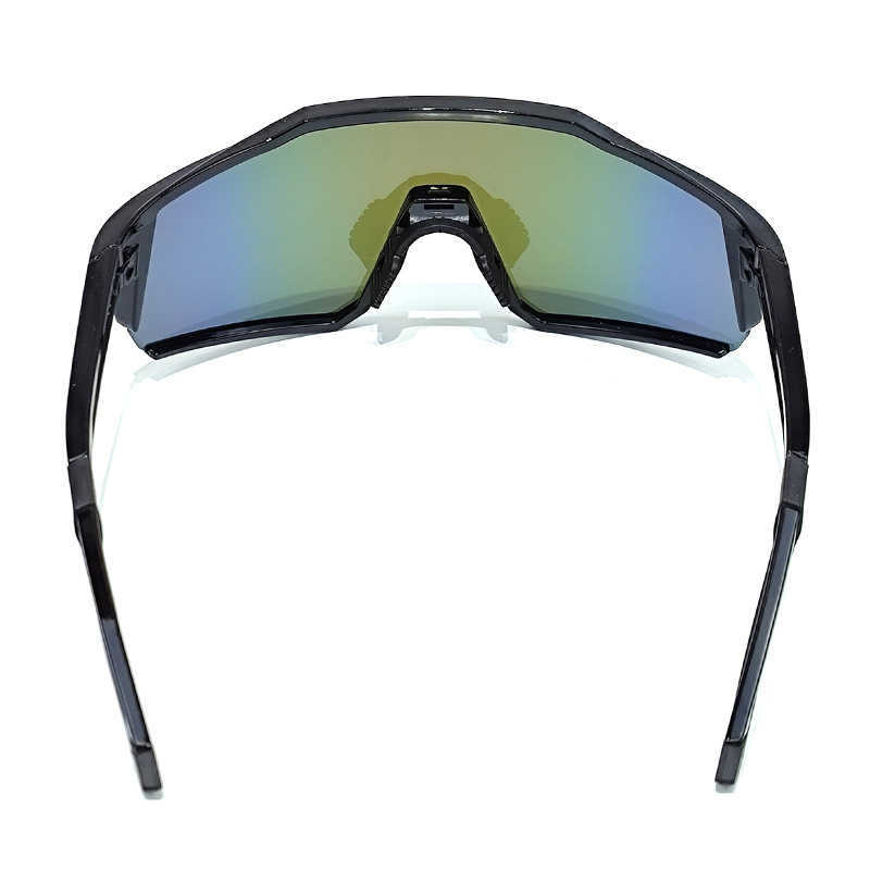 New Outdoor Cycling Conjoined Sunglasses Bicycle Windproof Large Frame Glasses Mens and Womens Sports Sunglasses H251015