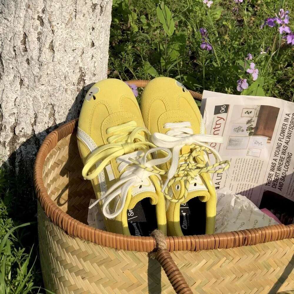 Yellow Apple Dexun 2025 New Spring Versatile Sports Casual Racing Soft Sole Forrest Gump Shoes for Women 17