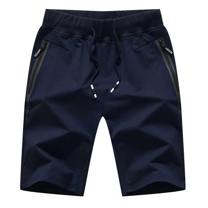 Breeches Shorts Men summer casual mens shorts mens Zipper Pockets Plus size man beach Short pants Male Sport Cotton SweatpantsT251015