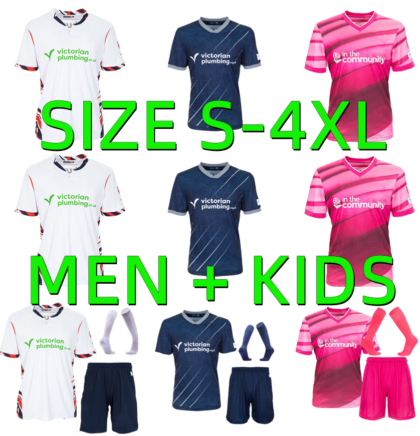 25 26 BoLtoNs WaNdErEres Soccer Jerseys 2025 2026 MCATEE ADEBOYEJO MENDES NLUNDULU SHEEHAN THOMASON MORLEY DEMPSEY TOAL men kids kits set socks football shirts