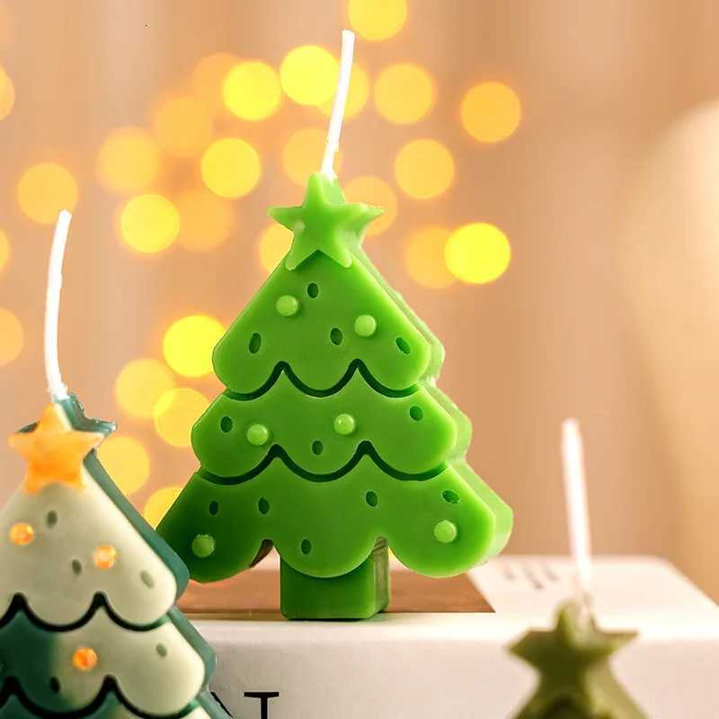 Christmas Creative Handmade Fragrance Candles Hand in Hand Gift Christmas Tree Deer Shaped Aromatherapy Candles C251015