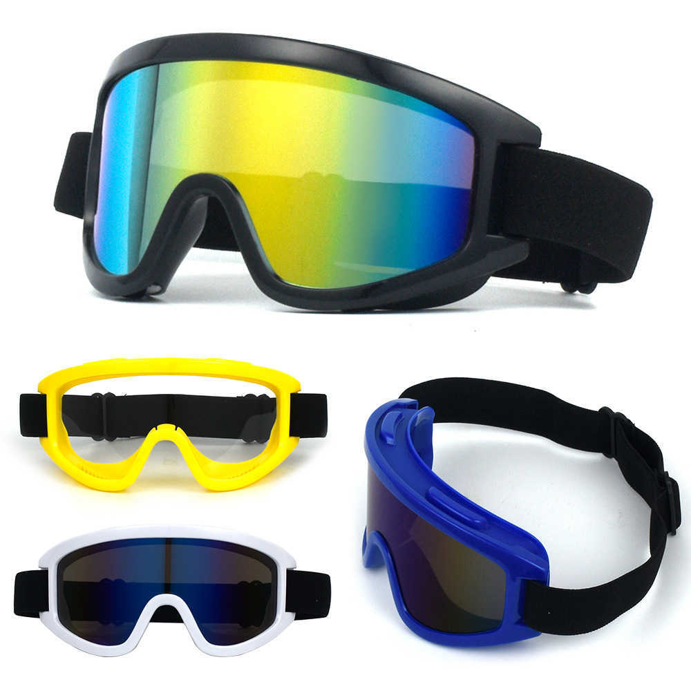 Russian Labor Protection Goggles Windproof Sandproof Impactproof Splashproof Motorcycle Goggles Glasses H251015