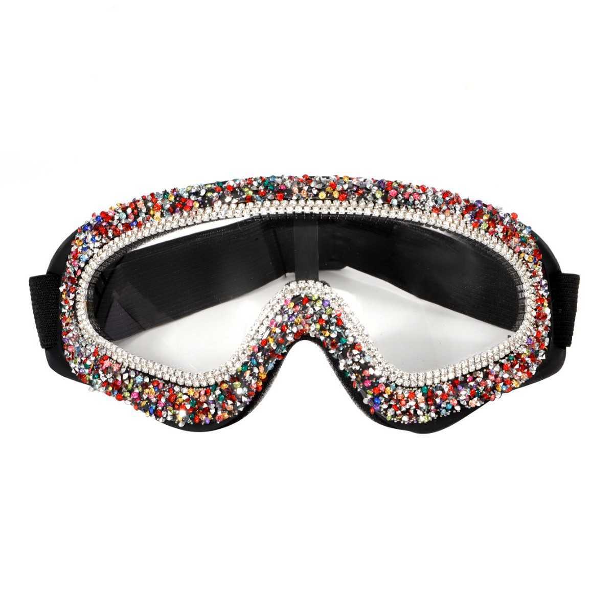 Outdoor Sports Cycling Sunglasses Large Frame Personality Dazzling Windproof Sunglasses H251015