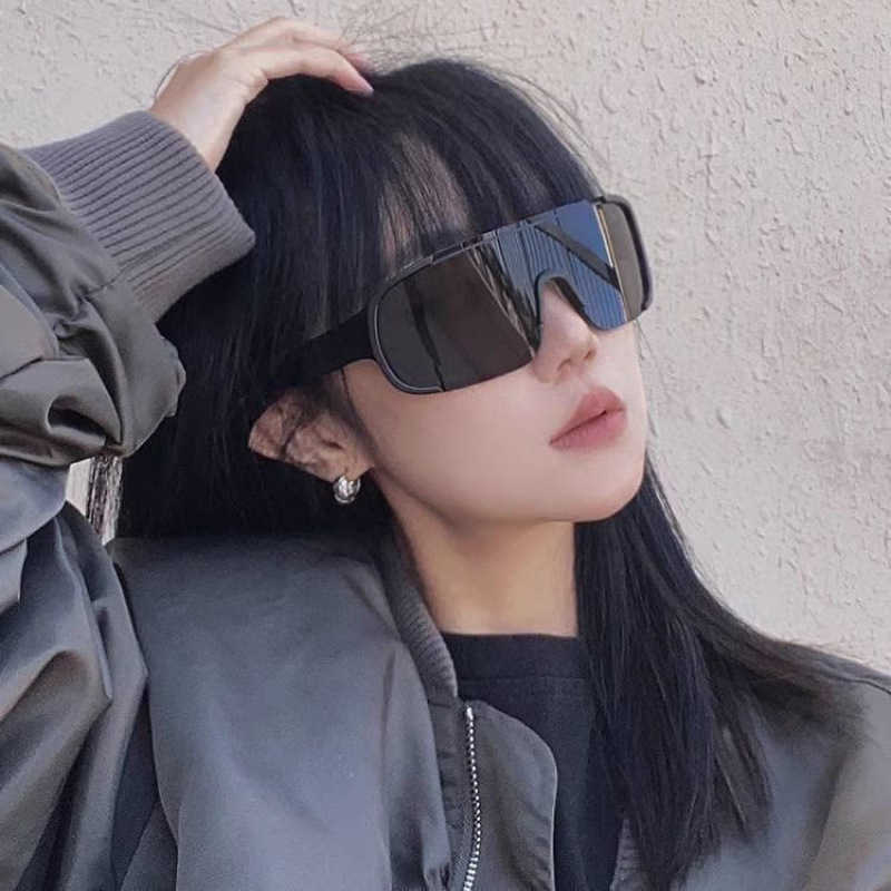 Oversized Frame Outdoor Cycling Mountaineering Skiing Windproof Goggles Sunglasses Sun Protection Onepiece Sunglasses for Men and Women H251015