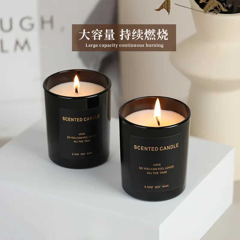 ic black cup aromatherapy candle multiple fragrances 180g candle can burn for about 50 hours C251015
