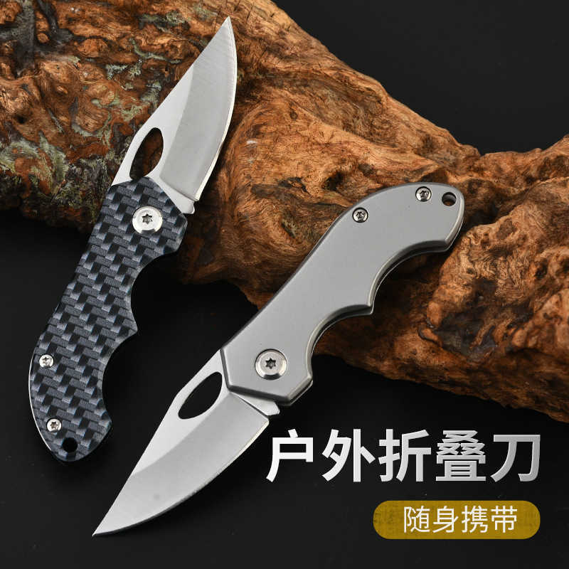Highdensity Outdoor Folding Knife Camping Tactical Outdoor Knife Multifunctional Survival Knife Selfdefense Mini Knife H251015