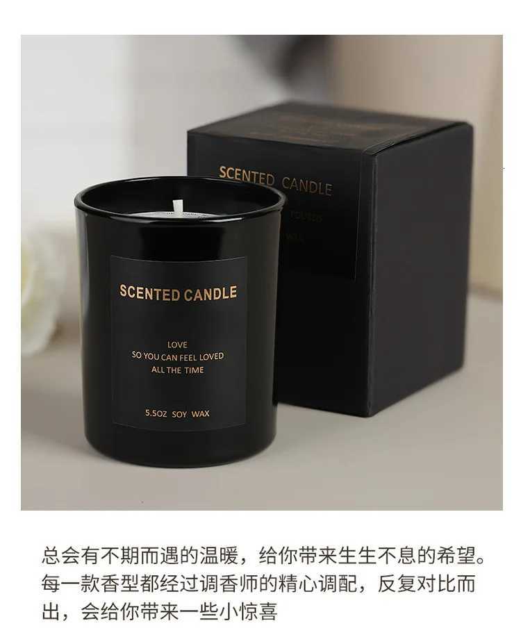 ic black cup aromatherapy candle multiple fragrances 180g candle can burn for about 50 hours C251015
