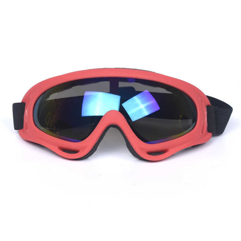 X400 Glasses Color Frame Multicolor Ski Glasses Motorcycle Goggles Labor Protection Goggles Adult Goggles H251015