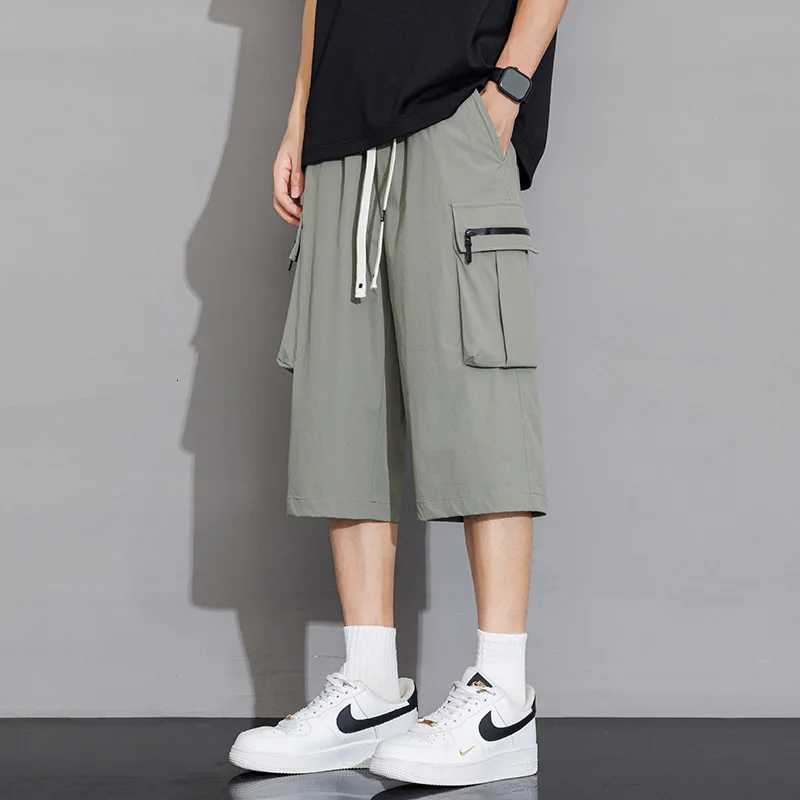 Summer Thin Style Loose Casual Sports Cropped Pants Summer Man Shorts Cargo Shortfitting Men Shorts Free Shipping CargoshortsT251015