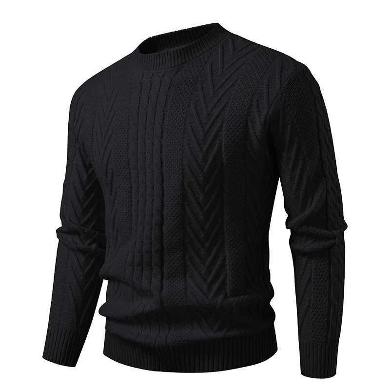 Autumn Winter Mens Fashion Knit Sweater Unisex ONeck Knitted Pullovers Youthful Vitality Slim Fit Korean Style Casual Sweaters J251015