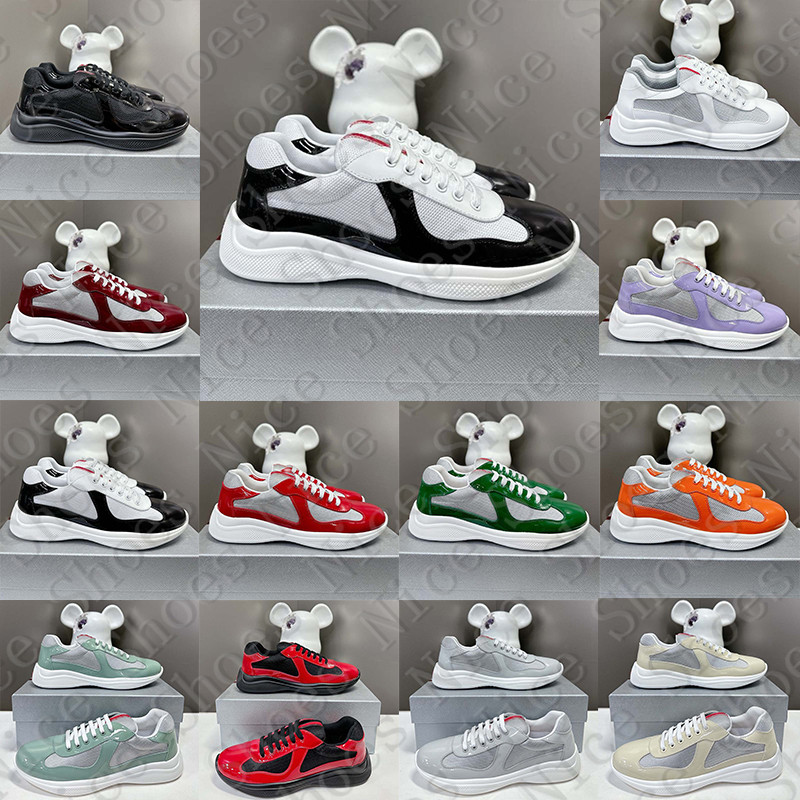 Designer Americas American Cup sneakers Running Shoes trainers for mens womens shoe chaussure Outdoor chaussures scarpe schoenen trainer Sports runners