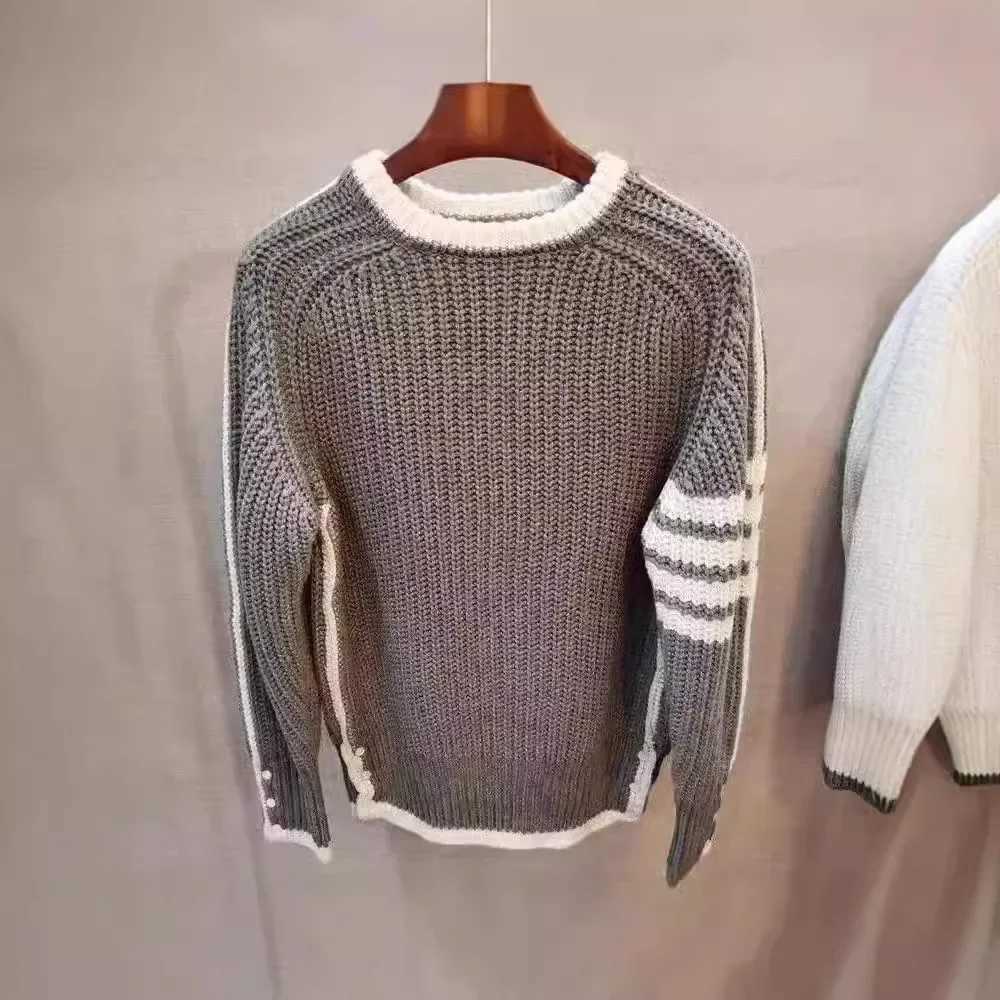 Trendy round Neck Knitwear Long Sleeve Casual Mens Sweater Autumn Winter Fashion Versatile Comfortable Overhead Top J251015